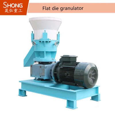 Compact Carbon Steel Organic Fertilizer Granulator Machine met 380V 50HZ Power voor 1-10mm Granules