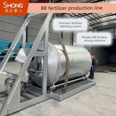 Aangepaste BB Meststofmenger met Geautomatiseerde Bediening en Hoge Doorvoer voor BB Meststofproductielijn