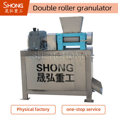 Gepersonaliseerde kleur 1,6 m rotordiameter samengestelde meststof granulator machine met dubbele roller technologie