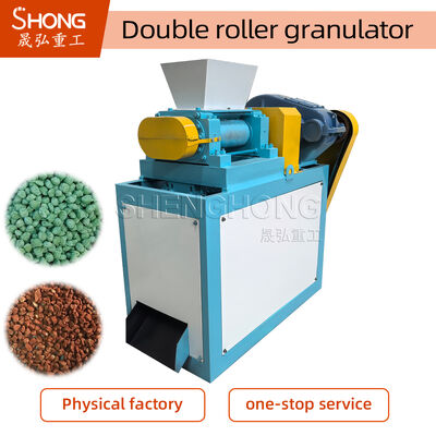 186*300mm Roller Size 18.5KW Power Compound Fertilizer Granulator Machine met 2%-5% vocht voor efficiënte mestproductie