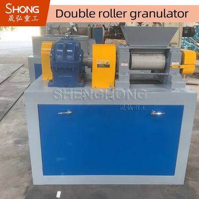 Op maat gemaakte 18,5 kW dubbelrollergranulator voor 2,5-20 mm samengestelde meststofgranules