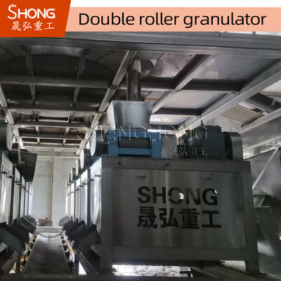 Droogvrije extrusiegranulator met een capaciteit van 4 t/u en koolstofstaalmateriaal voor de productie van samengestelde meststoffen