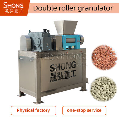 22kw Power Double Roller NPK mestmachine met een capaciteit van 2,5 tot 3,5 ton per uur en carbon steel constructie
