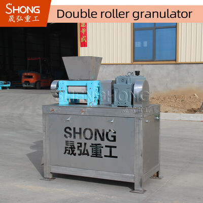 1.6m Rotordiameter Gemengde meststofgranulator met 186*300mm rolgrootte voor platte korrels