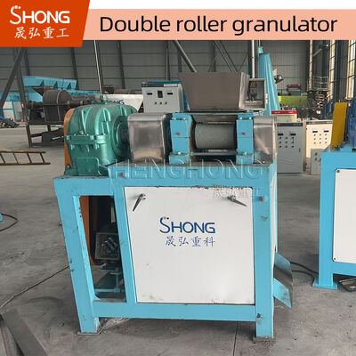 Inorganic Compound Fertilizer Double Roller Granulator zonder droogtechnologie en laag energieverbruik 380V Extrusion Pellet Machine