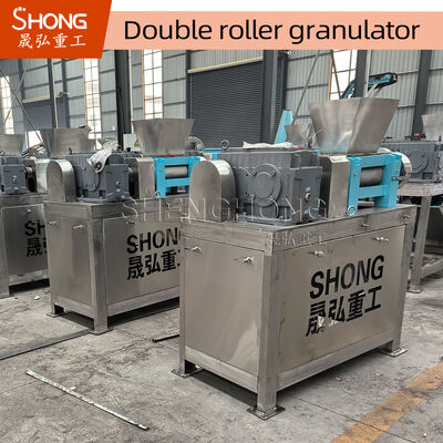 Double Roller Extrusion Compound Fertilizer Granulator met CE-certificaat, capaciteit 1,5 ton per uur, constructie van koolstofstaal