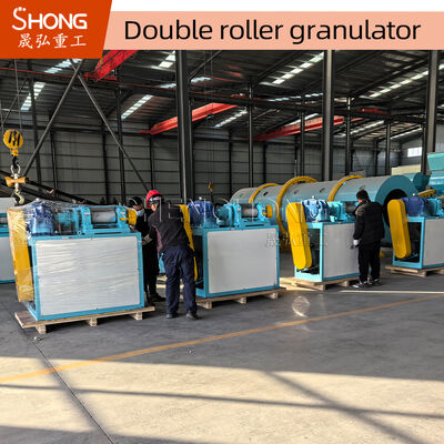 Droogtype Extrusie Granulatiemachine voor Meststof met Koolstofstalen Constructie voor Chemische Meststof
