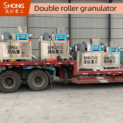 Carbon Steel Compound Fertilizer Granulator Machine met 1 ton capaciteit en 15 kW vermogen