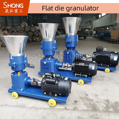 Carbon Steel Organic Fertilizer Granulator met 11-37kw Power en 1-10mm Granules Size