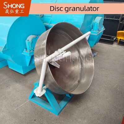 Organische Meststofgranulator Machine voor Natte Granulatie met Koolstofstaal of Roestvrij Staal Constructie en 1-10 T/U Capaciteit