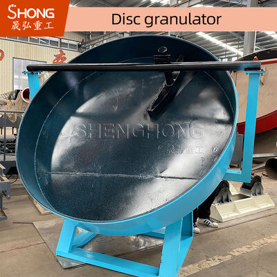 Het Chemische Poeder 6t/H van schijfpan fertilizer granulation equipment for