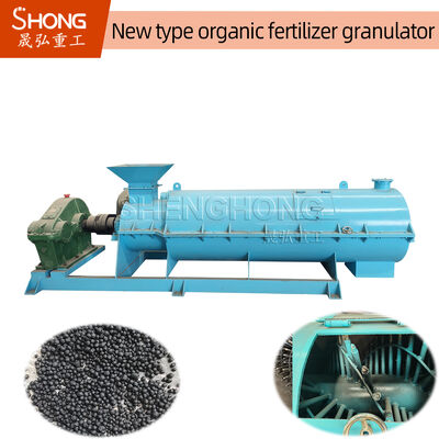 Organische meststofgranulator voor bolvormige korrels met 100% organisch gehalte en 20% tot 40% vochtgranulatie
