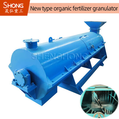 Granulator voor organische meststoffen van koolstofstaal met 95% pelletizing rate en 380V spanning voor efficiënte meststofproductie