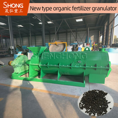SHZ-80 Organische Meststofgranulator met 98% Granulatiegraad, 20%-40% Vochtgehalte van het Voer en 100% Organische Inhoud