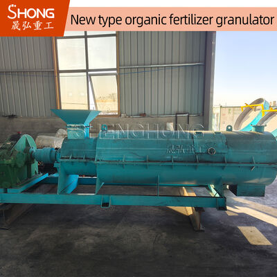 Granulator van slib en organische meststoffen Compost Granulator Machine met roer tanden 380V 5-10 ton/uur Capaciteit