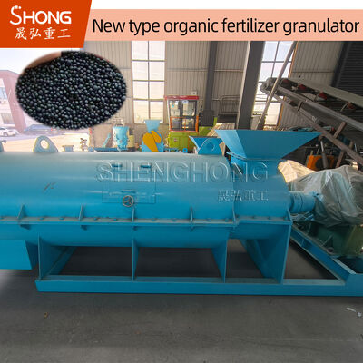 55kw Vermogen 5-7t/u Capaciteit 100% Organische Mestkorrelmachine voor Dierenmest Compost