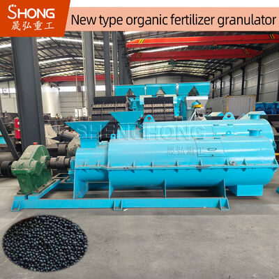 Granulator voor organische meststoffen met een hoge capaciteit voor energiebesparende productie van bolvormige korrels