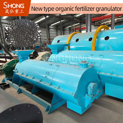Carbon Steel Organische Meststof Granulator 380V 75kw voor Landbouwafvalproductie