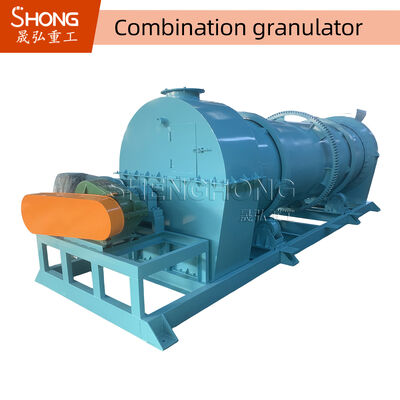 380V roterende granulatormachine voor hoge korrelsnelheid en duurzame staalconstructie in de mestproductie