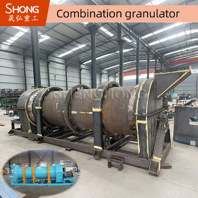 SHENGHONG Organische meststof granulator voor natte materialen 20-40% vocht