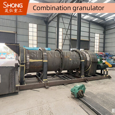 8T/H Carbon Steel Organic Fertilizer Granulator Machine voor dierlijk afval
