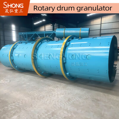 Roterende Trommelgranulator voor Samengestelde Meststofproductie met een Capaciteit van 1-20 Ton Per Uur en een Granulatiegraad van 70%
