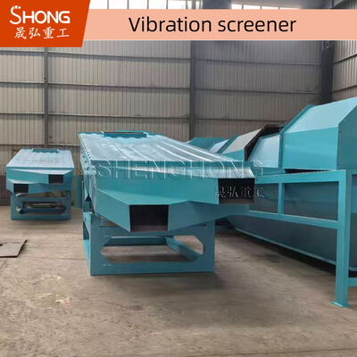 Vibratorische screeningapparatuur met een hoge efficiëntie 1200x3000 mm met 4 kW motorvermogen en een laag energieverbruik
