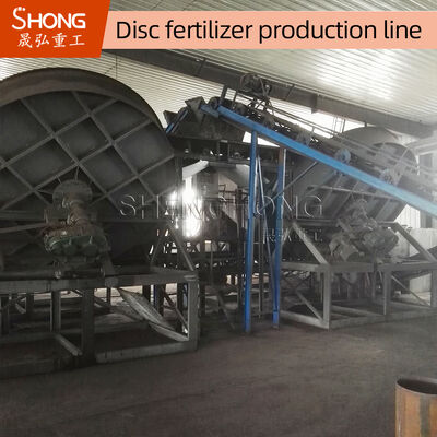 50,000 ¥100,000 TPY Turnkey Organic Fertilizer Production Line met twee-in-één trommelgranulator voor bio-kundig kunstmesttechniek