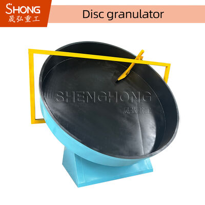 5 mm Granules Organic Fertilizer Granulator Disc Pelletizer met 380V Spanning en 20%-40% Voedingsvocht