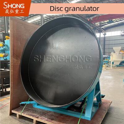 Nat type granulerende organische meststof granulator met 1-10 T/H doorvoer en minder dan 10% vocht voor meststofproductie