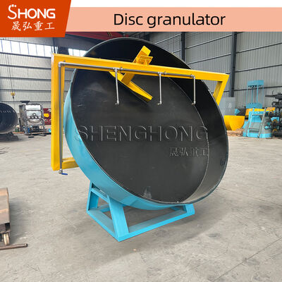 Massive Structure en Flexible Belt Driving Compound Fertilizer Granulator voor een langere levensduur