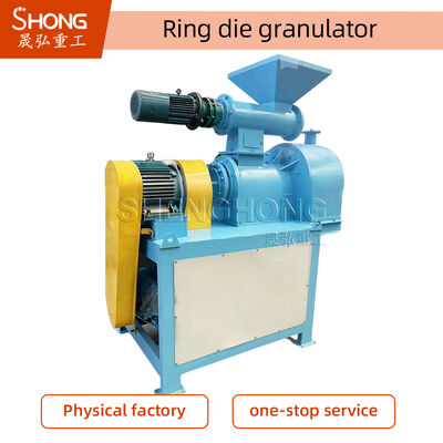 11kw High Capacity Fertilizer Granulator Machine voor de productie van poeder tot pellets organische meststoffen