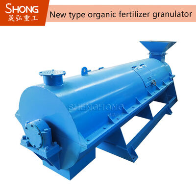 Gepersonaliseerde blauwe organische meststof granulator met 100% organisch gehalte en 98% vorming