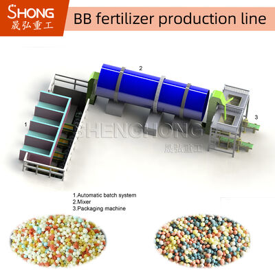 BB-kweekstofproductielijn met een capaciteit van 1-5 ton/uur