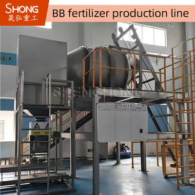 22kw BB-meststofproductielijn met PLC-besturing voor uniforme mengapparatuur voor het mengen van kunstmest