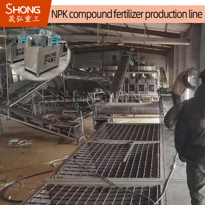 Productielijn voor kaliumsulfaatmeststoffen met een capaciteit van 5-6 ton/uur