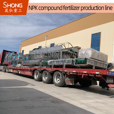 5t/h capaciteit chemisch poeder NPK meststof productielijn met dubbele rol extrusie granulator