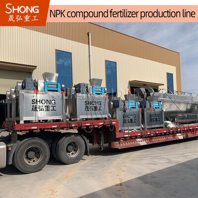 8-10 TON/H SDZ-serie Demand Voltage NPK meststofproductielijn voor granulatie van samengestelde meststoffen