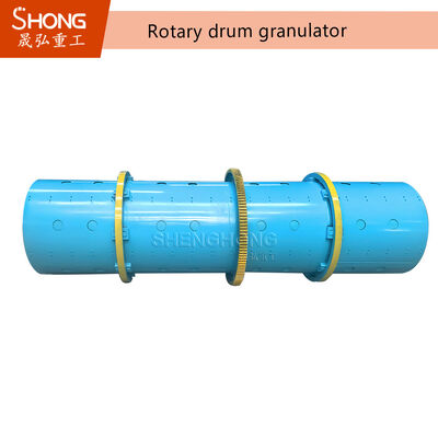 Rotary Drum Granulator Machine met duurzame staalstructuur voor stabiele continue werking en 1-30 T/H capaciteit