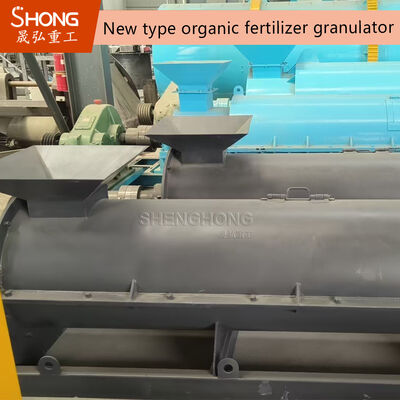 Nieuw type granulator voor organische meststoffen met een hoog rendement zonder bindmiddel voor dichte korrels