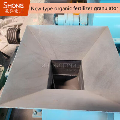 Nieuw type organische meststof natte granulatormachine met snelle rotatie-remsmeling en 1-5 ton per uur capaciteit voor 20%-40% vochtgehalte
