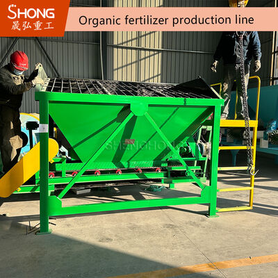 Productielijn voor biologische meststoffen met kliktechnologie Pelletizer voor batch mixing & drying 1-20 duizend ton per jaar