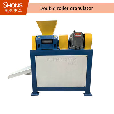Compacte structuur dubbelrol granulator met een capaciteit van 5 ton per uur voor kleine meststoffabrieken
