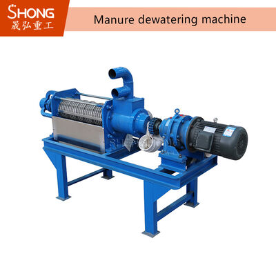 4-8 m3/u Mestontwateringsmachine Scheidingsmachine Schroefpers voor Koeienmestverwerking met Minder Dan 35% Waterrestant