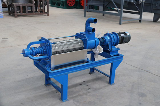 Van de de Mestvaste-vloeibare stof van het Koolstofstaalgevogelte de Separator 3t/H 7kw